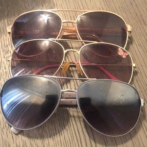 3 Piece, Assorted Aviator Bundle